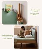 Beech Solid Wood with organic leather Modern Children's Girl Princess Bed<