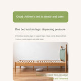 Beech Solid Wood with organic leather Modern Children's Girl Princess Bed<