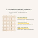 Beech Solid Wood Children's, Montessori Floor Bed<