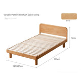 Beech Solid Wood Children's, Montessori Floor Bed<