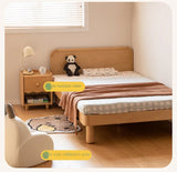 Beech Solid Wood Children's, Montessori Floor Bed<