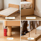 Beech Solid Wood Children's, Montessori Floor Bed<