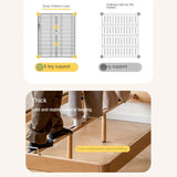 Beech Solid Wood Children's, Montessori Floor Bed<