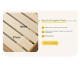 Beech solid wood children's multifunctional bed