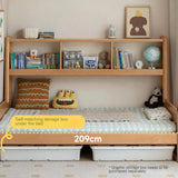 Beech solid wood children's multifunctional bed