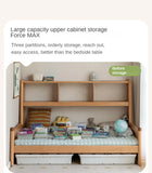 Beech solid wood children's multifunctional bed