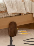 Oak solid wood children's bed<