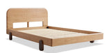 Oak solid wood children's bed<