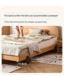Oak solid wood children's bed<