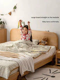 Oak solid wood children's bed<