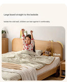 Oak solid wood children's bed<