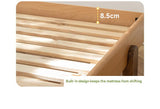 Oak solid wood children's bed<