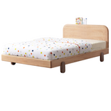 Oak solid wood children's bed<