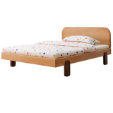 Oak solid wood children's bed<