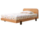 Oak solid wood children's bed<