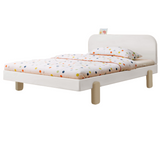 Oak solid wood children's bed<