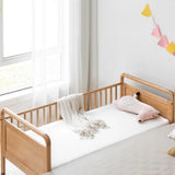 Oak solid wood multi-functional Toddler Bed<