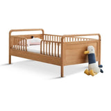 Oak solid wood multi-functional Toddler Bed<
