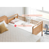 Oak solid wood multi-functional Toddler Bed<