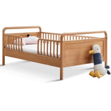 Oak solid wood multi-functional Toddler Bed<