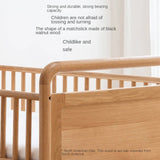 Oak solid wood multi-functional Toddler Bed<
