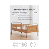 Oak solid wood multi-functional Toddler Bed<