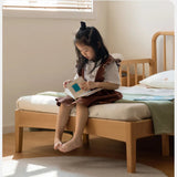 Beech, Oak solid wood Whispering Telescopic Bed<