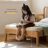 Beech, Oak solid wood Whispering Telescopic Bed<