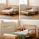 Beech, Oak solid wood Whispering Telescopic Bed<