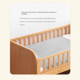 Oak solid wood Multi-function wide storage box bed<