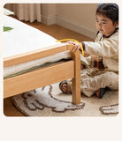 Beech solid wood kids bed