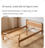 Beech solid wood kids bed