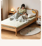 Beech solid wood kids bed