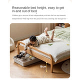 Beech solid wood kids bed