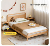 Beech solid wood kids bed