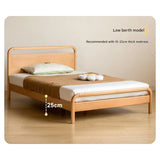 Beech solid wood kids bed