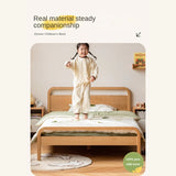 Beech solid wood kids bed