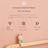 Beech solid wood kids bed