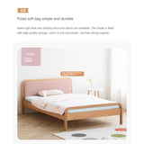 Beech solid wood kids bed