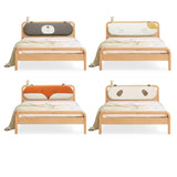 Beech solid wood kids bed