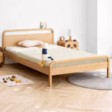 Beech solid wood kids bed