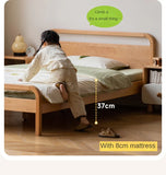 Beech solid wood kids bed