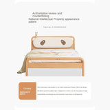 Beech solid wood kids bed