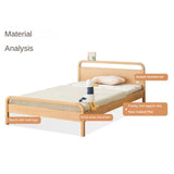 Beech solid wood kids bed