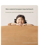 Beech solid wood kids bed