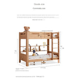 Oak solid wood Bunk Bed.