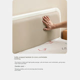 Rubber, Poplar Solid Wood Children's Single Bed