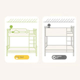 Beech solid wood children's bunk bed