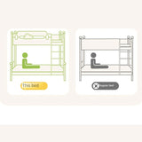Beech solid wood children's bunk bed