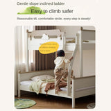 Beech solid wood children's bunk bed